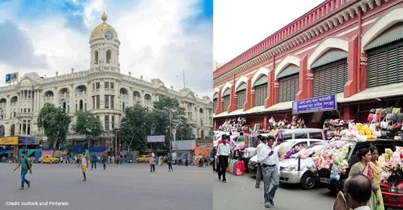 This is how the Chowringhee road in Kolkata has seen eras!