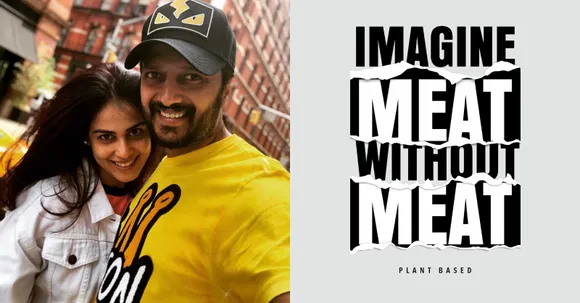 #Vegan Alert: Genelia and Ritesh Deshmukh to launch Imagine Meats – a plant-based meat store