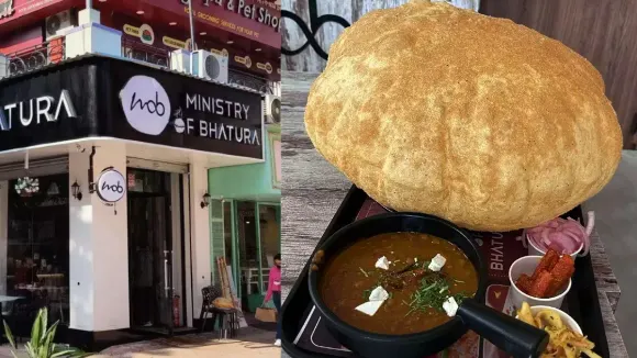 Gurgaon walo! This Bahubali Bhature will satiate your Bhature cravings