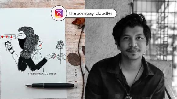 These sketches and doodles by Pradeep Das will make you fall in love with Bombay in just Black and White!