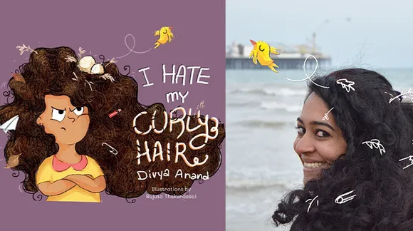 Meet Divya Anand, an author from Bangalore who has a love-hate relationship with her curly hair