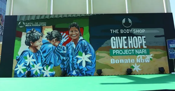 'The Body Shop' unveils a mural, representing female waste pickers, launches products to help them!