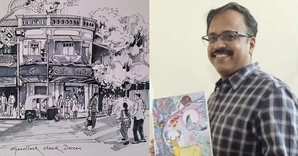 Here's the story of Shibuji Nathan, an artist bringing art back in life with his sketches.