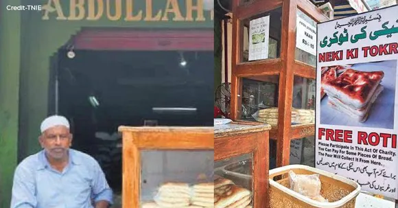 Bread seller from Hyderabad starts 'Neki ki Roti' where one can buy naan and keep it for the needy!
