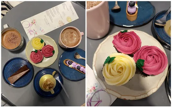 Pink Rosette in Fort, Mumbai, is an exquisite spot for coffee and something sweet!