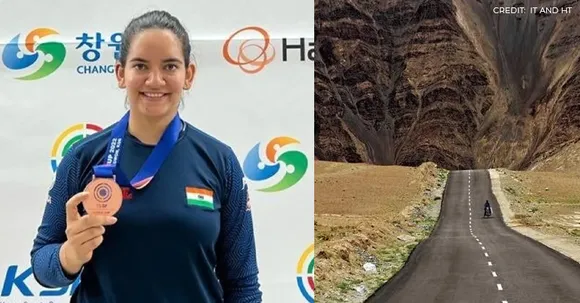 Local Round-up: Anjum Modguil wins Bronze, Ladakh to build roads from waste and more such short local relevant news stories for you