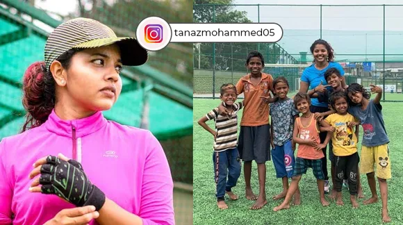 Meet Tanaz Mohammed, a hockey player, a football coach, and someone who is kicking the right goalposts!