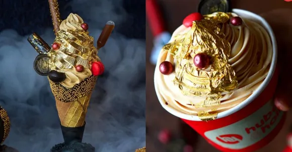 Try H&H's Gold Plated Ice cream to Happify Your Appetite and Mood