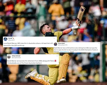 ‘At least he’s round for T20 World Cup’ – Fans react to David Warner’s shocking announcement of retirement from ODI Cricket