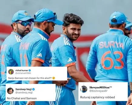 'Phirse drop kardia'- Fans react as India announces squad for T20I series against Australia