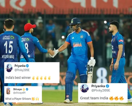 'Dil jeet liya bhai logo ne'-Fans react as India beat Afghanistan by 6 wickets to win T20I series