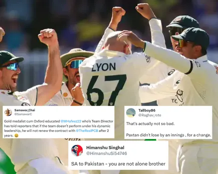 ‘That’s actually not so bad’ – Fans troll Pakistan after their loss to Australia by an innings and 360 runs