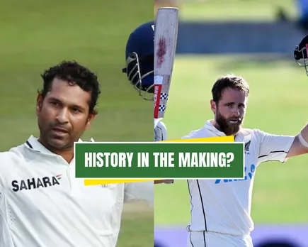 Kane Williamson nearly touches Sachin Tendulkar's record after scoring century against South Africa