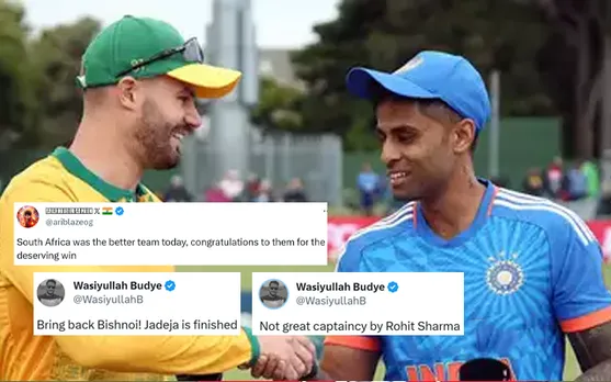 'Aur bhai aa gaya swad' - Fans react as South Africa beat India by 5 wickets in rain interrupted 2nd T20I