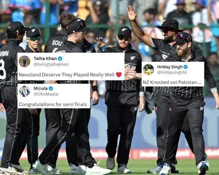 'Chalo pakka kar lia spot'- Fans react as New Zealand beat Sri Lanka by five wickets in ODI World Cup 2023