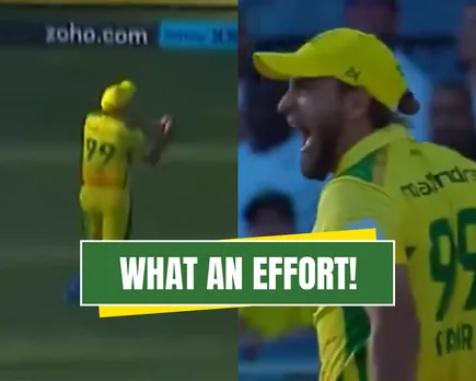 WATCH: Chennai Super Kings star Imran Tahir takes a stunning catch at the age of 44 in SA20 league