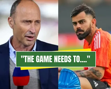 Nasser Hussain and Virat Kohli