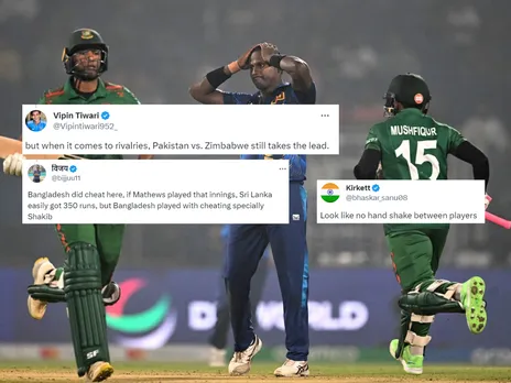 'Inki alag hi rivalary hai' - Fans react as Bangladesh beat Sri Lanka by three wickets in ODI World Cup 2023