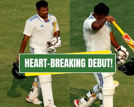 WATCH: Sarfaraz Khan's debut Test innings ends after getting run-out on 62