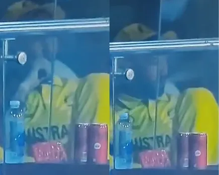 WATCH: Glenn Maxwell caught smoking e-cigarette during ODI World Cup match against South Africa