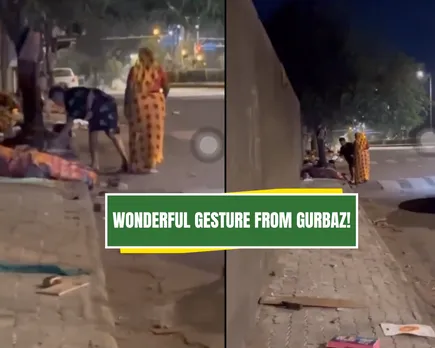 WATCH: Rahmanullah Gurbaz helps poor people to celebrate Diwali