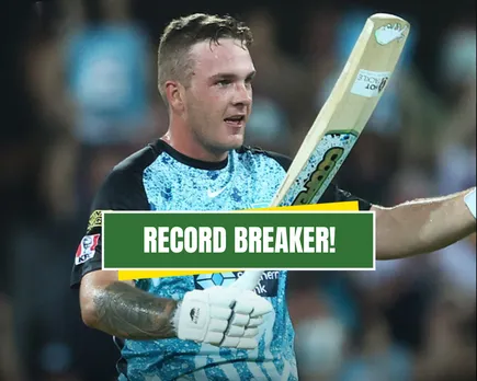 WATCH: Brisbane Heat opener Josh Brown hits 12 sixes against Adelaide Strikers in BBL challenger