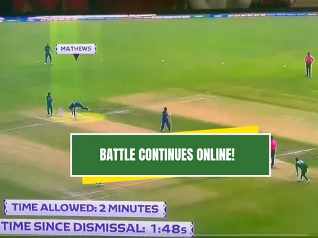 WATCH: Angelo Mathews posts video of his 'Timed out' dismissal