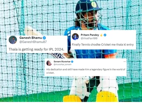 'Thala is ready to write history' - Fans react as MS Dhoni starts preparations for upcoming IPL 2024