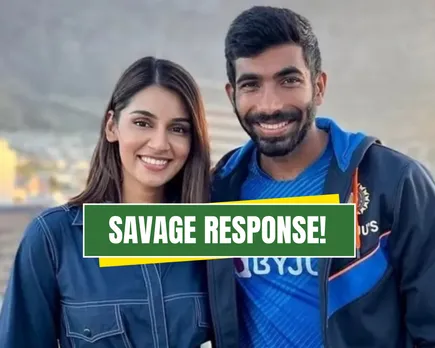 Jasprit Bumrah's wife Sanjana Ganesan gives epic reply to Instagram user for body-shaming
