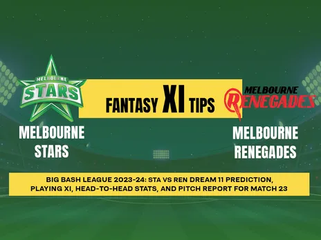 STA vs REN Dream11 Prediction, Fantasy Cricket Tips, Playing XI, Pitch Report, & Injury Updates for T20 23rd Match, Melbourne