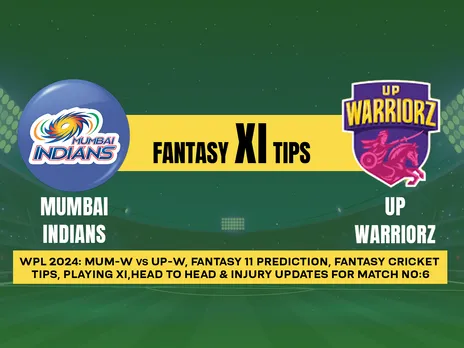 WPL 2024: MI-W vs UP-W Dream11 Prediction, Playing XI, Head-to-Head Stats, and Pitch Report for 6th Match
