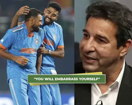 WATCH: Wasim Akram lashes former Pakistan pacer over his comments about Indian pacers