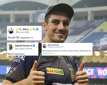 'Koi logic hai itne paiso ka?' - Fans furious with SRH spending 20.5 crore INR to acquire Pat Cummins at IPL 2024 mini-auctions