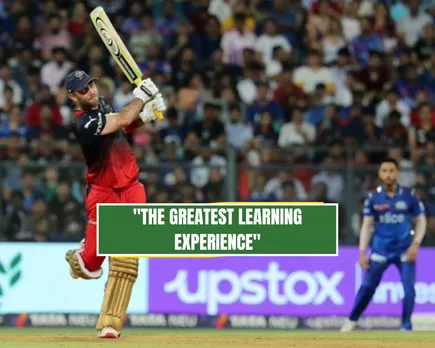 Glenn Maxwell talks about his experience of playing in IPL