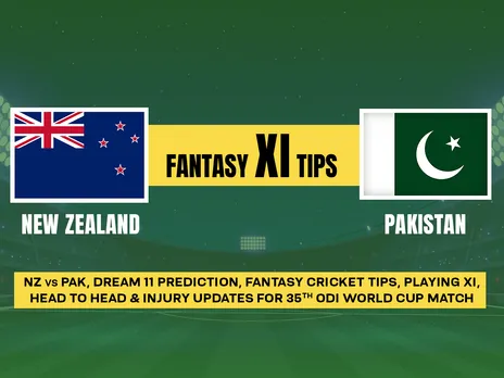 ODI World Cup 2023: PAK vs NZ Dream11 prediction, Playing XI, Head-To-Head Stats, and Pitch Report for Match 35
