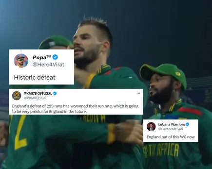 'Ye toh shuru hote hi khatam ho gye' - Fans react as South Africa register thumping victory against defending champions England by 229 runs in ODI World Cup 2023