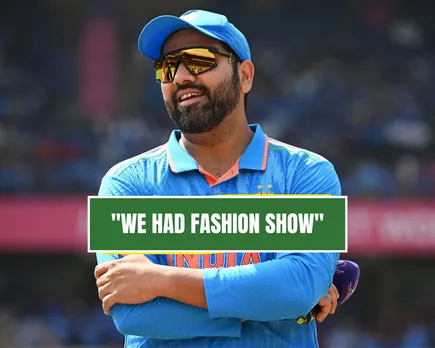 Rohit Sharma's hilarious conversation during pre-match press conference in ODI World Cup 2023