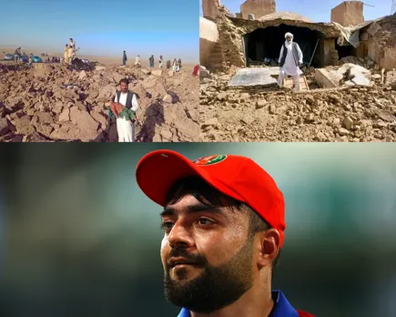 'The man with a golden heart' - Fans react as Rashid Khan donates his entire World Cup 2023 match fees to earthquake victims of Afghanistan