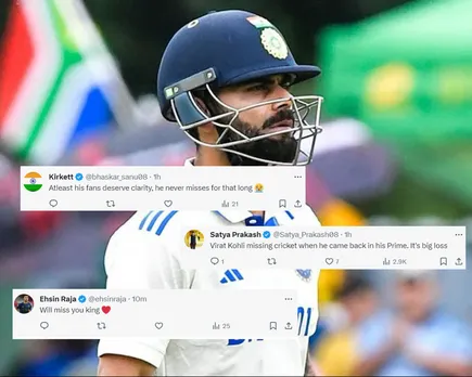 'Inn sabko IPL khelne mein koi personal reason nahi hota' - Fans lash out at Virat Kohli for missing entire Test series against England