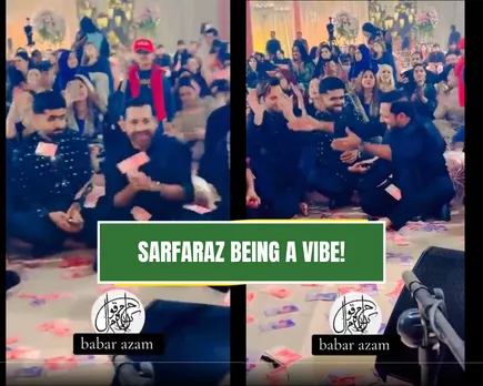 WATCH: Babar Azam, Sarfaraz Ahmed in party mood at Qawwali night of Pakistan opener Imam-Ul-Haq’s Wedding