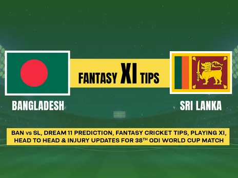 ODI Cricket World Cup 2023: BAN vs SL Dream11 Prediction, Playing XI, Head-to-Head Stats, and Pitch Report for Match 38