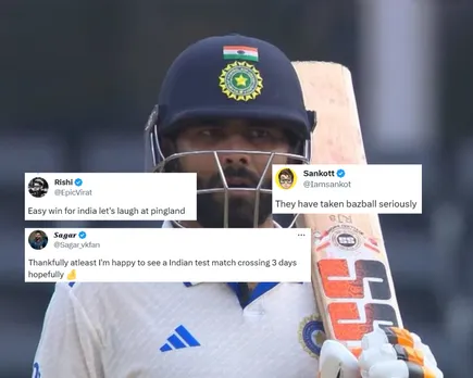 'Kaha gaye wo log jo pitch ka darr laga rahe the' - Fans react as India continue to dominate 1st Test against England on Day 2