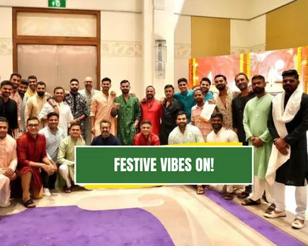WATCH: Indian players celebrate Diwali with their family
