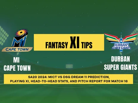 MICT vs DSG Dream11 Prediction, Playing XI, Head-to-Head Stats, and Pitch Report for Match 16