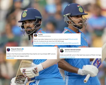 ‘Kisi Din muskura kar yeh nazara hum b dekhenge’ – Fans elated as India posts 410 vs Netherlands in ODI World Cup 2023