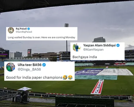 'Baarish ke aage koi kuch bol skta hai kya' - Fans react as 1st T20I between India and South Africa gets washed out in Durban