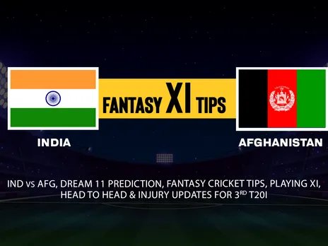 IND vs AFG Dream11 Prediction, Fantasy Cricket Tips, Playing XI, Pitch Report, & Injury Updates for 3rd T20I, Bengaluru