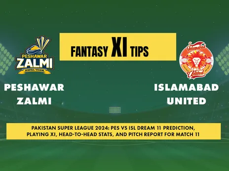 PSL 2024: PES vs ISL Dream11 Prediction, Playing XI, Head-to-Head stats, and Pitch report for Match 13