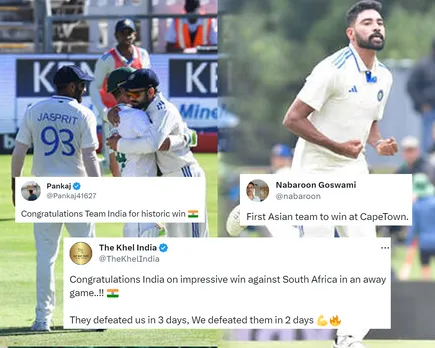 ‘Congratulations team India for a historic win’– Fans react as India levels two-match Test series 1-1 with their 7-wicket win over South Africa