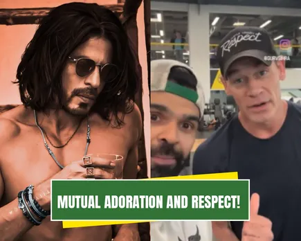 Viral video John Cena singing song of Shar Rukh Khan's movie reaches latter, superstar reacts